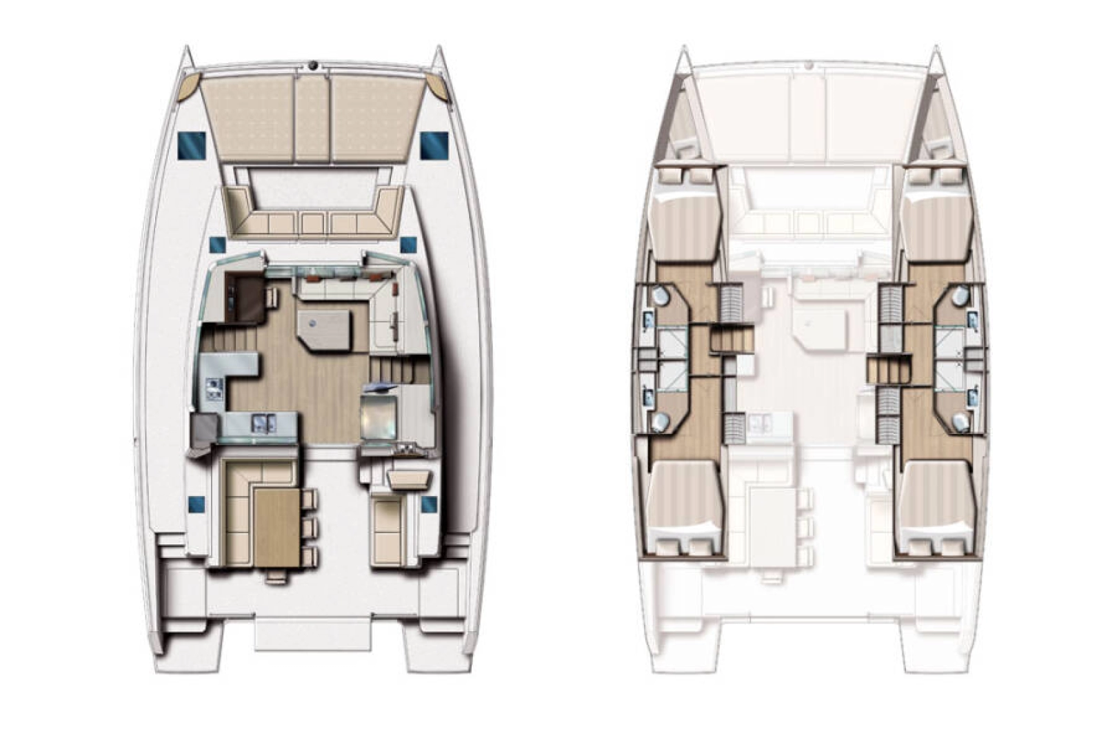 Catamaran te huur in Marina (City) voor de beste prijs
