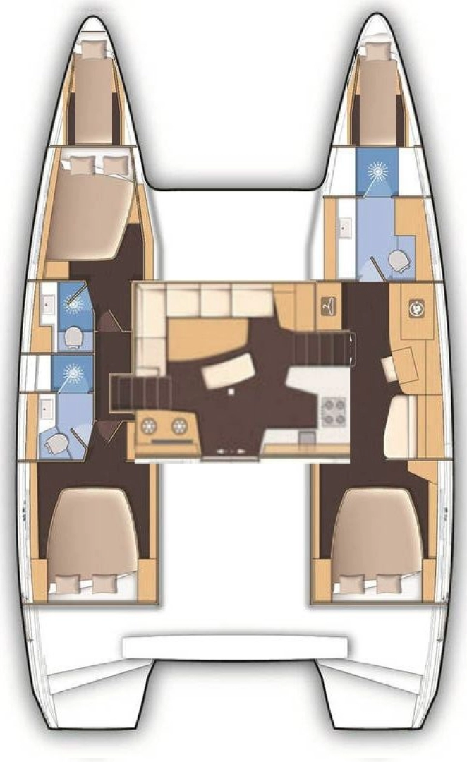 Lagoon Lagoon 42 te huur van particulier of professional in Trogir