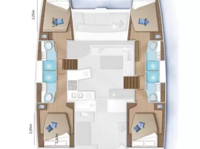 Lagoon Lagoon 450 F te huur van particulier of professional in Pirovac