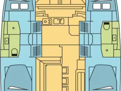 Verhuur Catamaran in Saint Thomas - Bali Bali 4.2