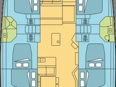 Verhuur Catamaran in Raiatea Island - Bali Bali 5.4