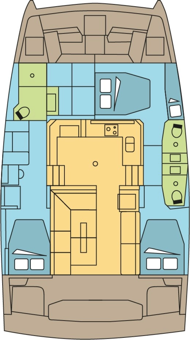 Huur een Bali Bali Catspace Voile in Marsh Harbour