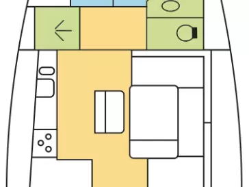 Bavaria Cruiser 46 te huur van particulier of professional in Zaton