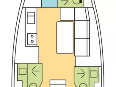 Verhuur Zeilboot Dufour met vaarbewijs