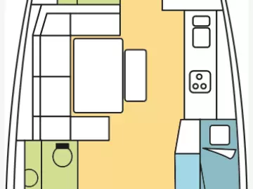 Bootverhuur Seget Donji goedkoop Dufour 430 Grand Large