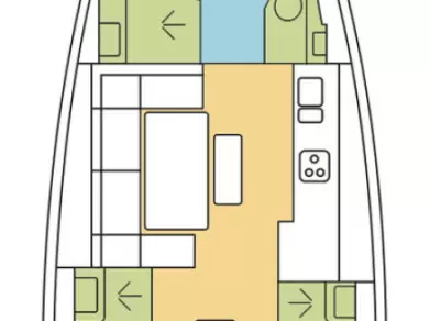 Verhuur Zeilboot Dufour met vaarbewijs