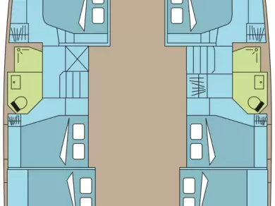 Fountaine Pajot Fountaine Pajot Aura 51 SMART ELECTRIC - 5 cab. te huur van particulier of professional in Pozzuoli