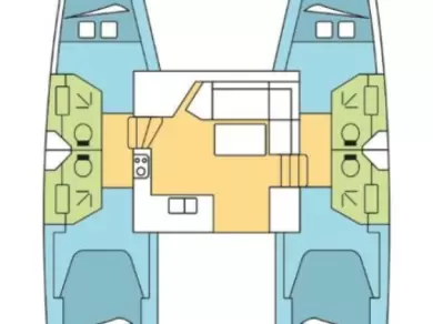 Fountaine Pajot Lucia 40 te huur van particulier of professional in Le Marin