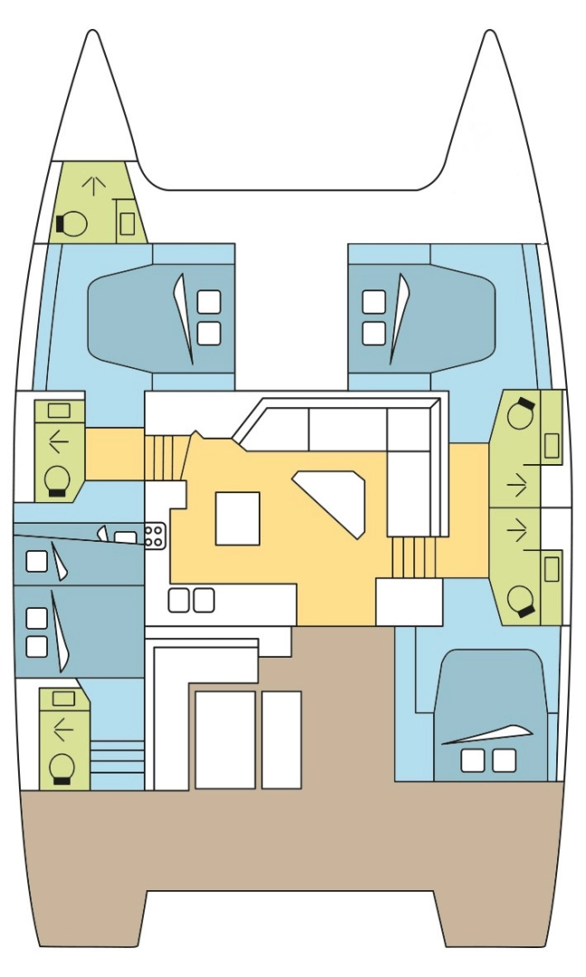 Jachthuur in Airlie Beach - Fountaine Pajot Saona 47 via SamBoat