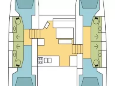 Verhuur Catamaran Lagoon met vaarbewijs