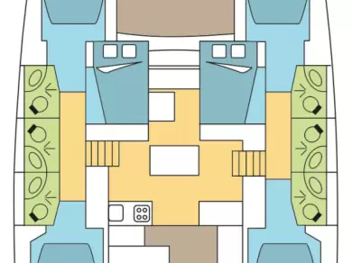 Lagoon Lagoon 50 te huur van particulier of professional in Parham Town