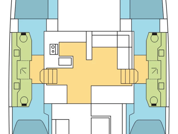 Verhuur Motorboot in Komolac - Bavaria Nautitech 47 Power - 4 + 2 cab.