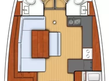 Huur een Bénéteau Oceanis 48 in Gouviá