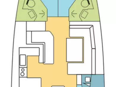 Huur een Bénéteau Oceanis 51.1 in Anse Marcel