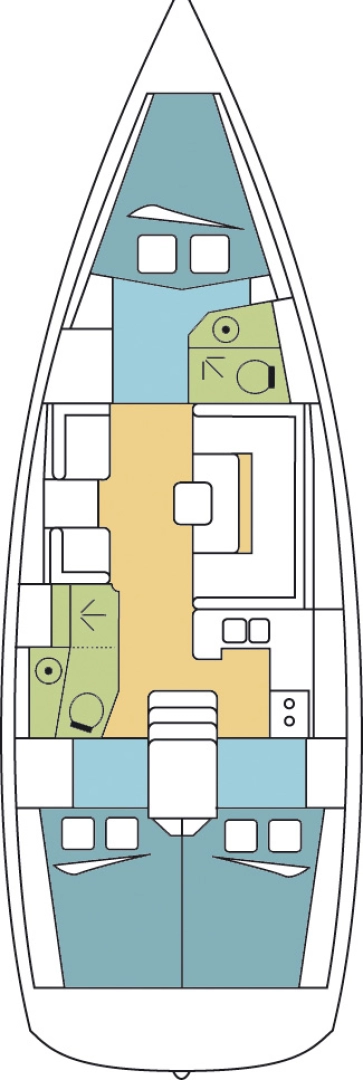 Huur Zeilboot met of zonder schipper Jeanneau in Praslin Island