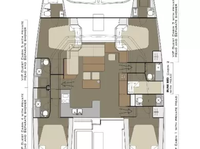 Jachthuur in Kaštela - Dufour Dufour Catamarans 48 Sail via SamBoat