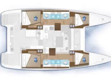Verhuur Catamaran in Kaštela - Lagoon Lagoon 40