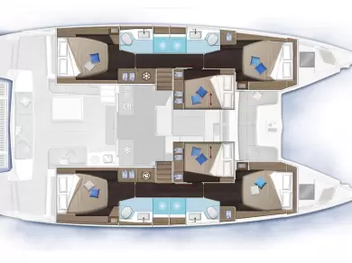 Bootverhuur Lagoon Lagoon 51 in Kaštela via SamBoat