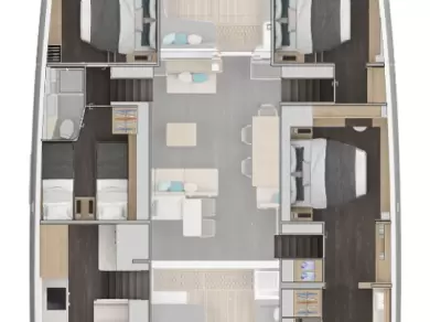 Huur Catamaran met of zonder schipper Lagoon in Kaštela