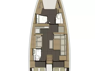 Verhuur Zeilboot Dufour met vaarbewijs