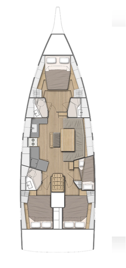 Bénéteau Oceanis 46.1 te huur van particulier of professional in Álimos