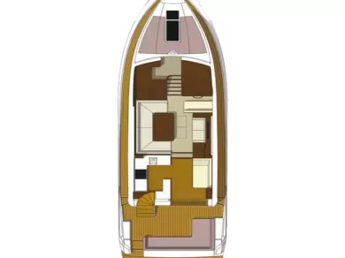 Jachthuur in Rogoznica - Galeon Galeon 550 Fly via SamBoat