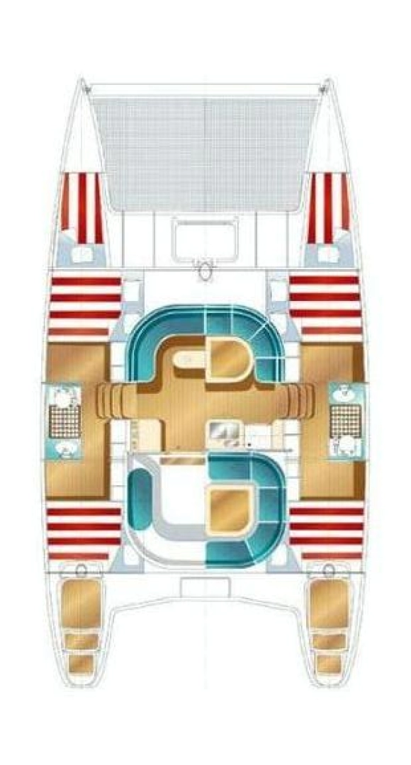 Verhuur Catamaran in Corazón de Jesús Island - Nautitech Nautitech 40 Open 