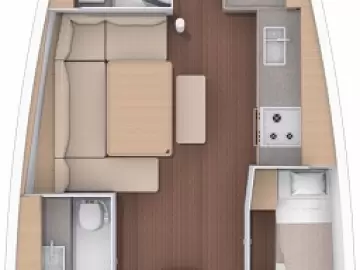 Huur een Dufour Dufour 430 Grand Large in Adaköy