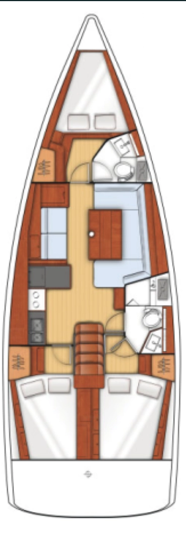 Verhuur Zeilboot in Fethiye - Bénéteau Oceanis 41