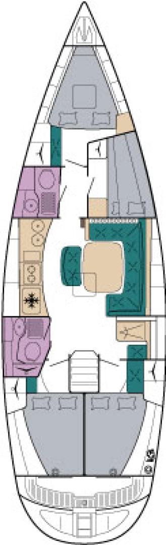 Bavaria Bavaria 44 te huur van particulier of professional in Ávdira