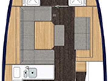 Bootverhuur Lefkáda goedkoop Bavaria C45 Holiday