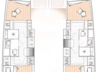 Verhuur Catamaran Excess met vaarbewijs