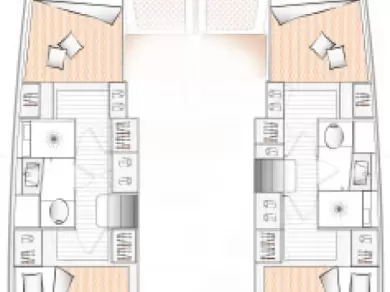 Verhuur Catamaran Excess met vaarbewijs