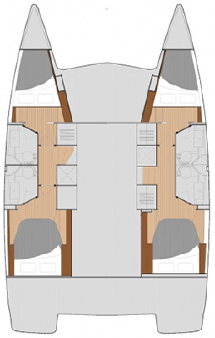 Huur Catamaran met of zonder schipper Fountaine Pajot in Ligia