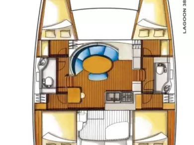 Huur Catamaran met of zonder schipper Lagoon in Propriano