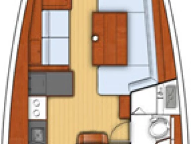 Huur een Bénéteau Oceanis 41 in Ligia