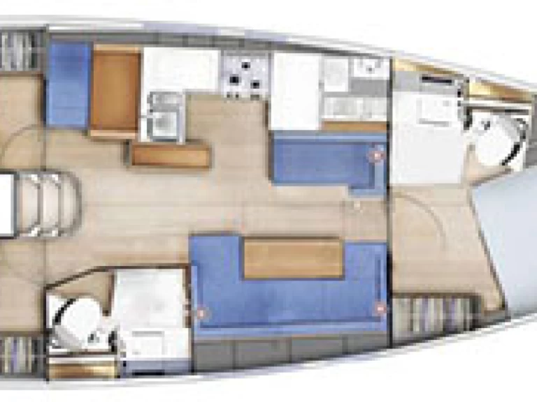 Jeanneau Sun Odyssey 410 te huur van particulier of professional in Bormes-les-Mimosas