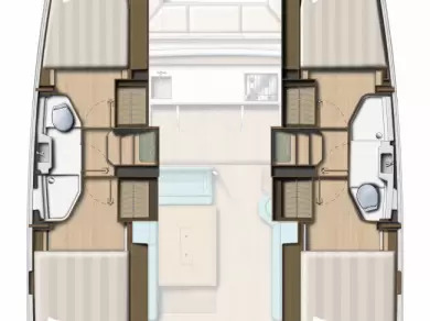 Huur Catamaran met of zonder schipper Bali in Nydri