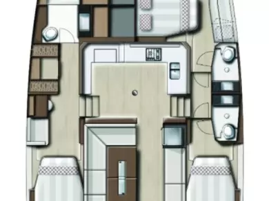 Huur een Bali Bali Catspace Voile in Nydri