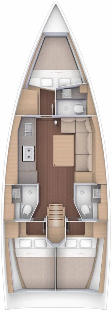 Bootverhuur Rhodes (City) goedkoop Dufour 390 GL