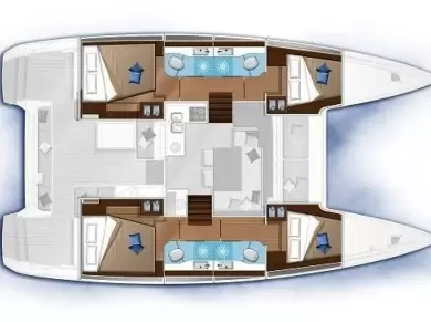 Lagoon Lagoon 40 te huur van particulier of professional in Nydri
