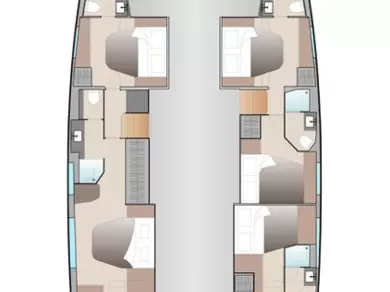 Verhuur Catamaran in Road Town - Fountaine Pajot Aura 51