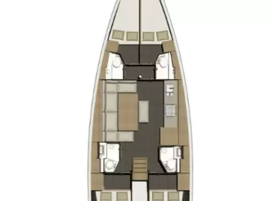 Bootverhuur Lefkáda goedkoop Dufour 460 Grand Large