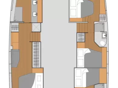 Fountaine Pajot Aura 51 te huur van particulier of professional in Annapolis