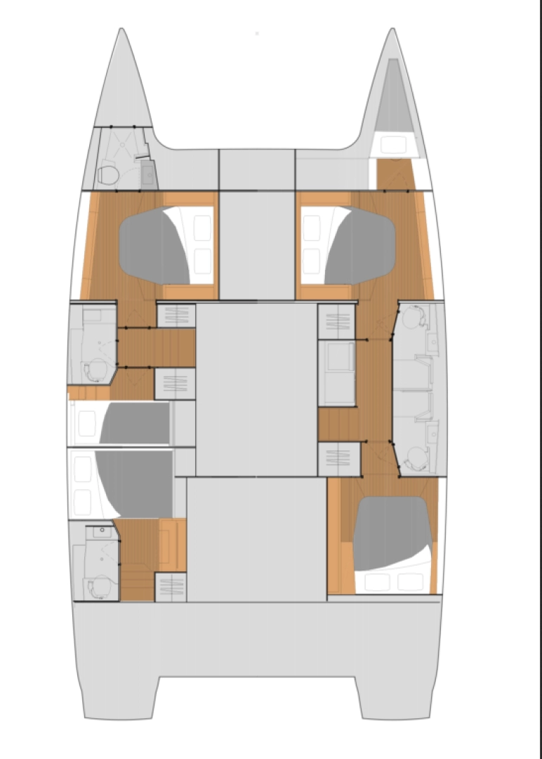 Huur een Fountaine Pajot Tanna 47 in Marsh Harbour