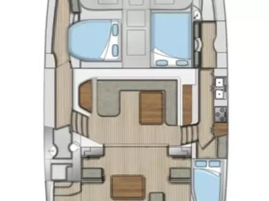 Verhuur Catamaran Seawind met vaarbewijs