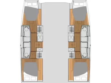 Verhuur Catamaran in Mai Khao - Fountaine Pajot Elba 45