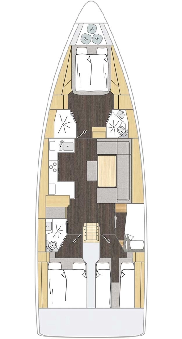 Bootverhuur Bavaria Bavaria C46 in Pirovac via SamBoat