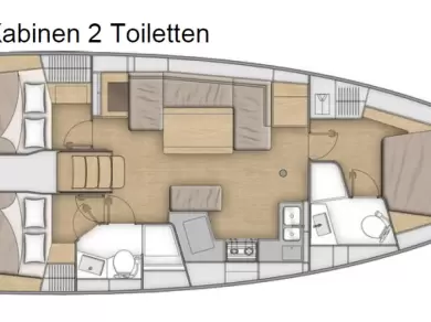 Verhuur Zeilboot in Primošten - Bénéteau Oceanis 40.1