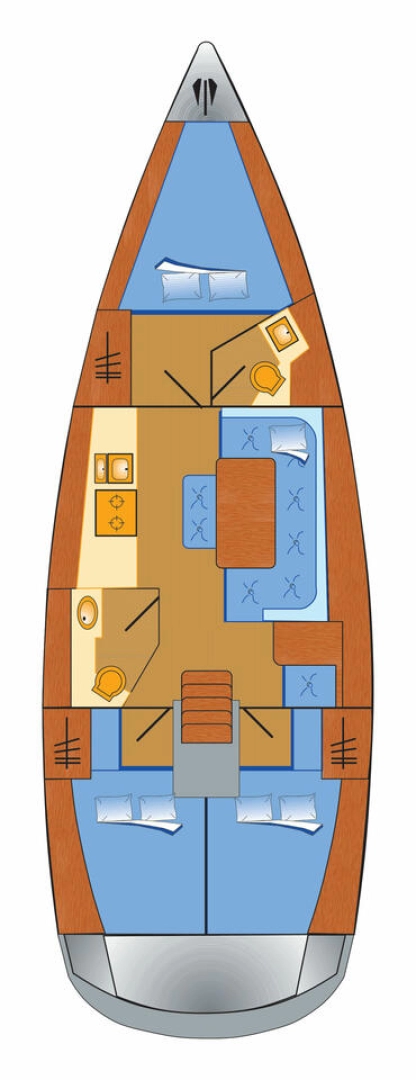Huur Zeilboot met of zonder schipper Bavaria in Barth